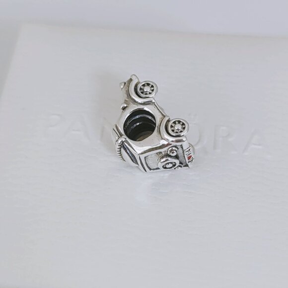 Pandora Electric Car Charm Dangle S925 Sterling Silver Bracelet Pendant Gift - Picture 6 of 10